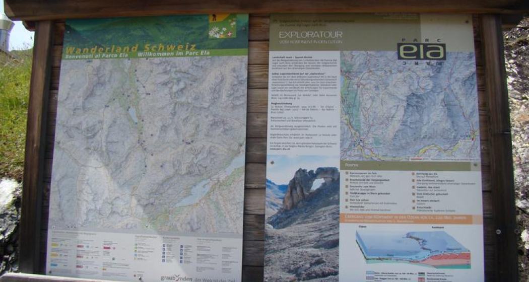Informationstafel Exploratour Informationstafel Exploratour