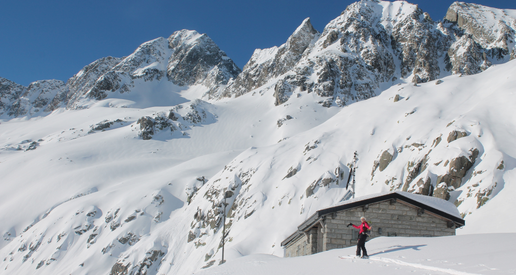 Hütte im Val MIlar, unser Pausenplatz Hütte im Val MIlar, unser Pausenplatz