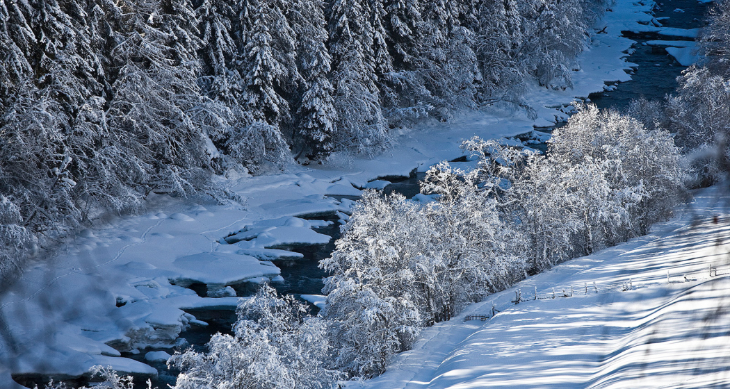Dem Inn entlang im Unterengadin. Dem Inn entlang im Unterengadin.