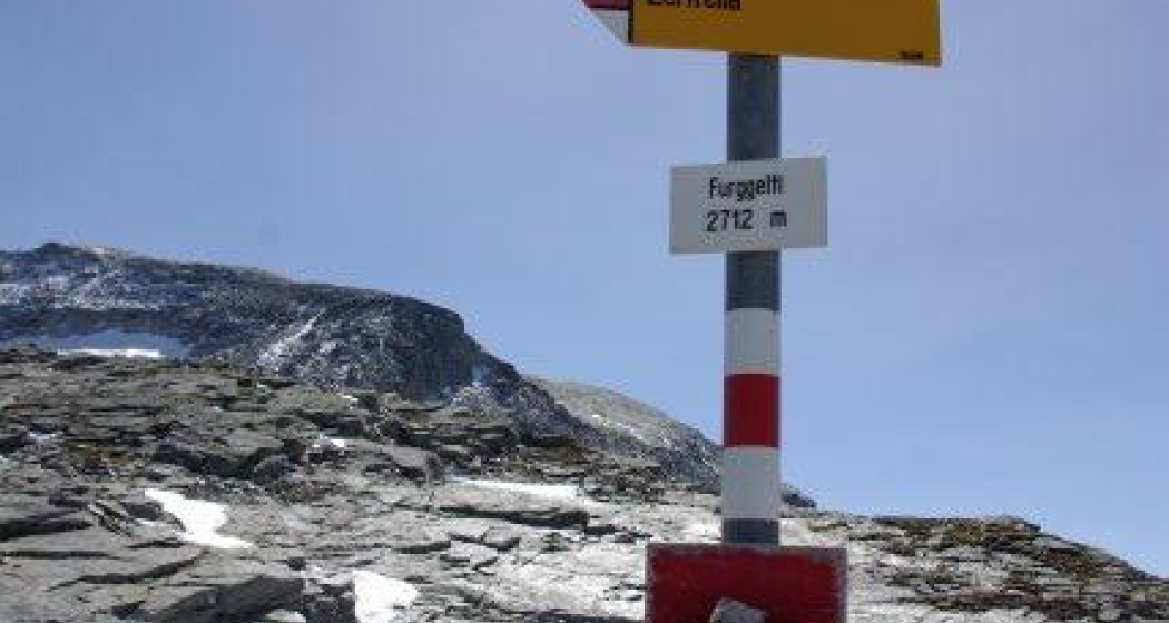 Furggelti mit Blick zum Furggeltihorn Furggelti mit Blick zum Furggeltihorn