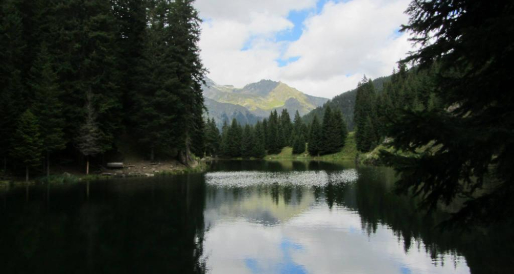Ironbike, Schwarzsee auf der Pardatschalpe