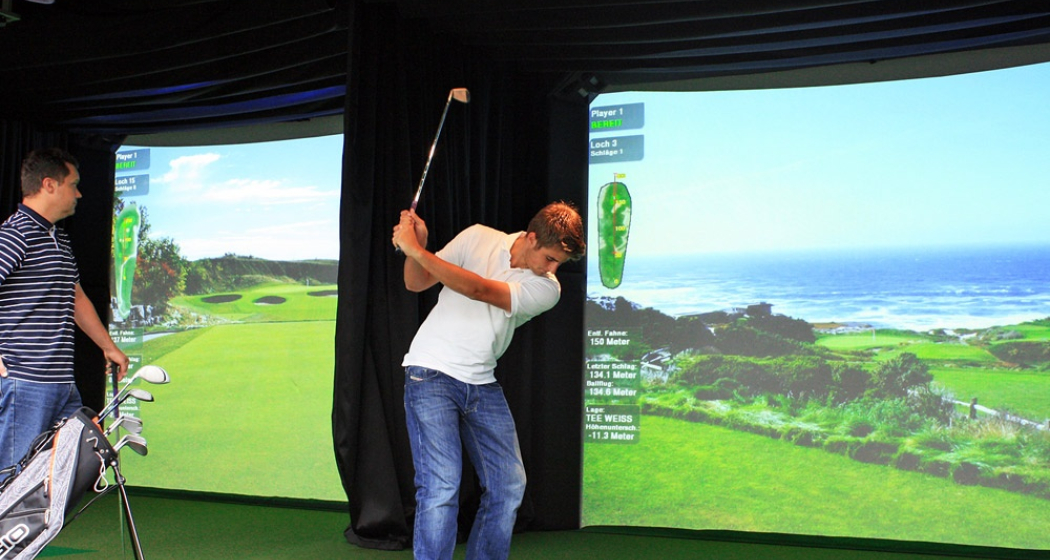 High Definition Golf Simulatoren - auch für Anfänger geeignet...