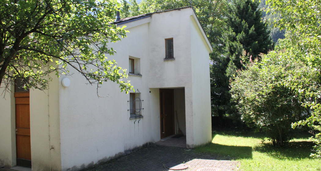 Atelier von Wolfgang Hildesheimer beim Poschiavino Atelier von Wolfgang Hildesheimer beim Poschiavino