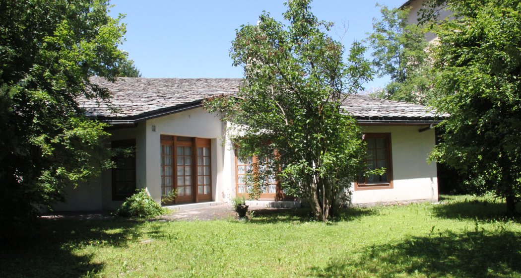 Atelier von Wolfgang Hildesheimer beim Poschiavino Atelier von Wolfgang Hildesheimer beim Poschiavino