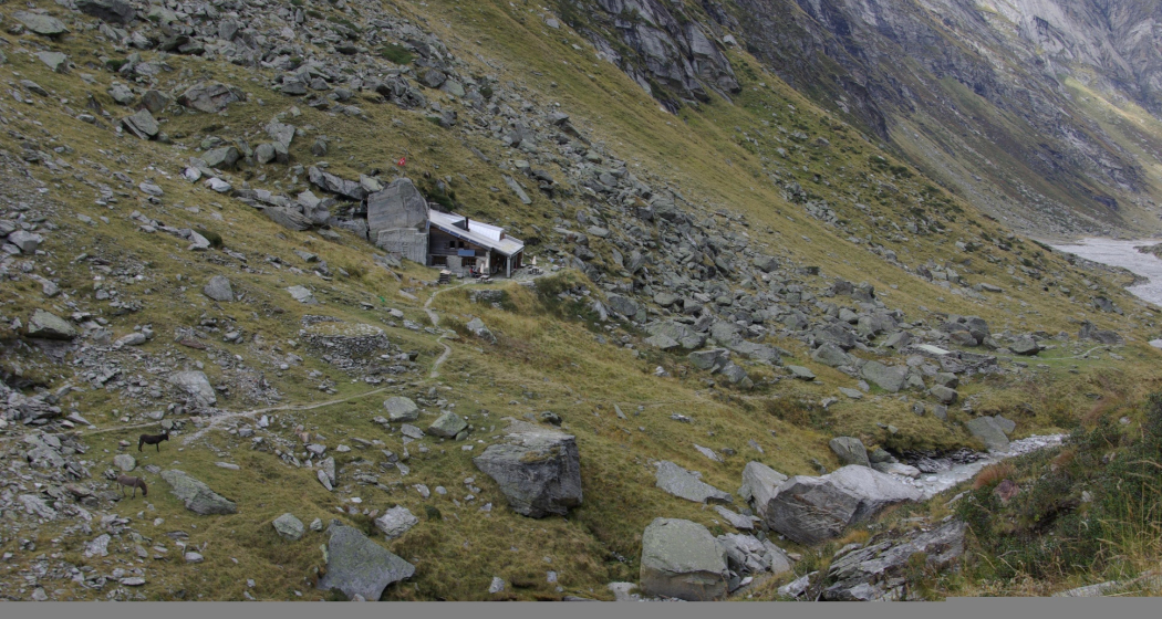 Läntahütte SAC; Foto: Hubert Hodel Läntahütte SAC; Foto: Hubert Hodel