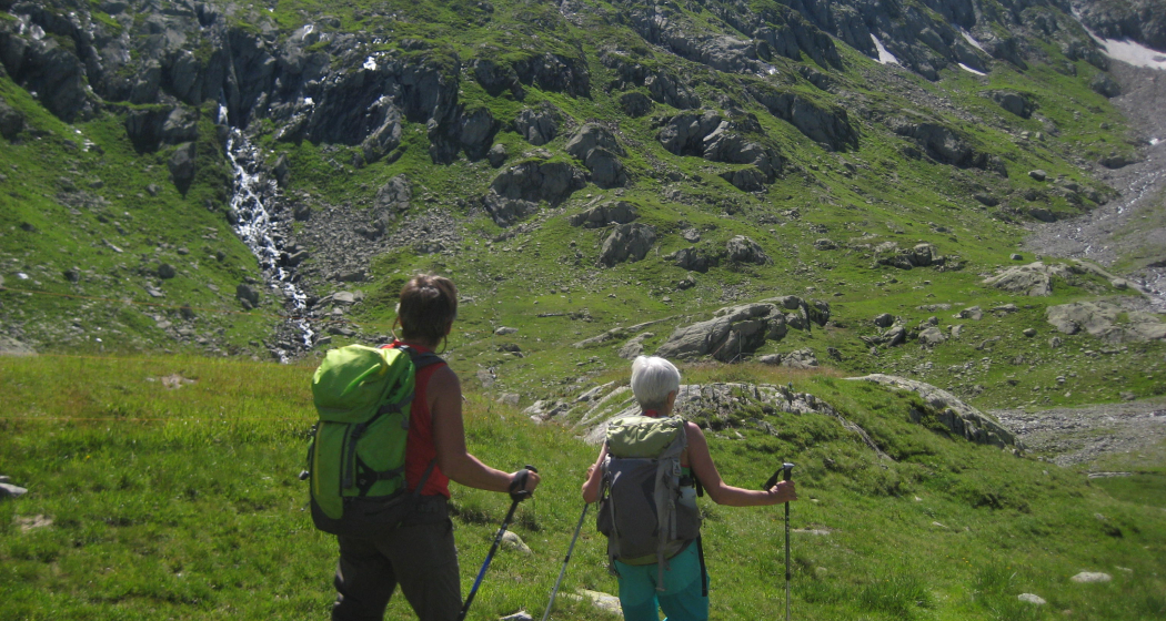 Vor dem Aufstieg zu den Laiets Vor dem Aufstieg zu den Laiets