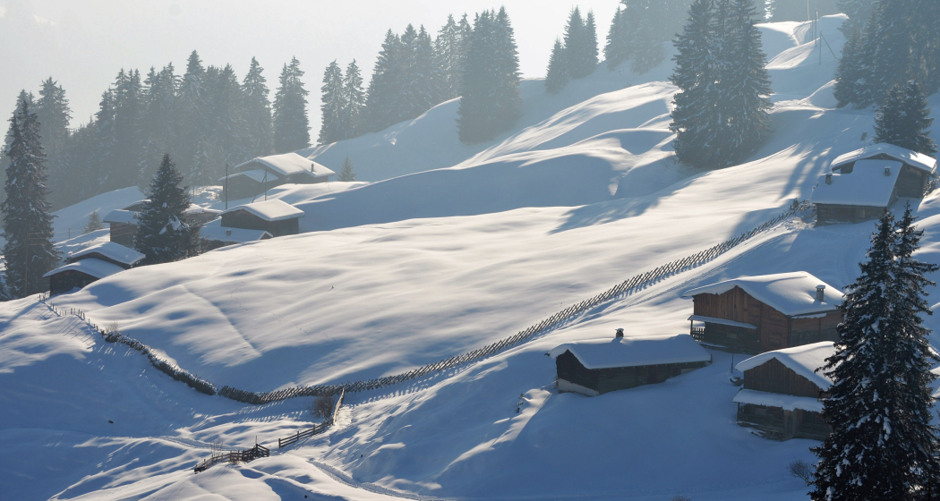 Herrlicher Schlittelweg