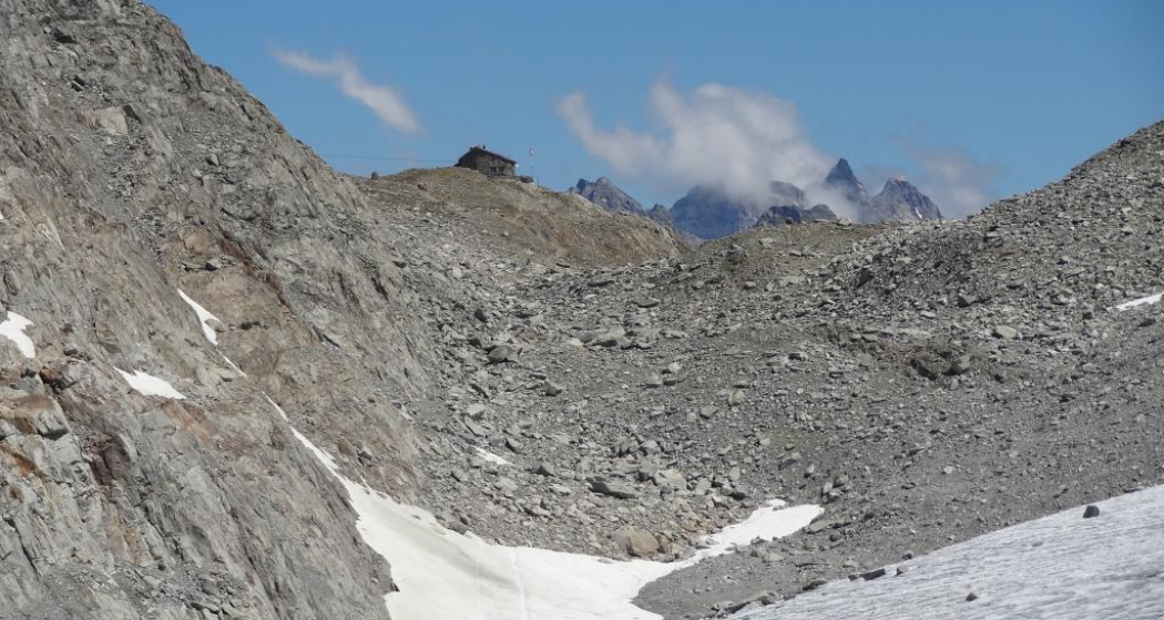 Letzter Aufstieg von Osten her