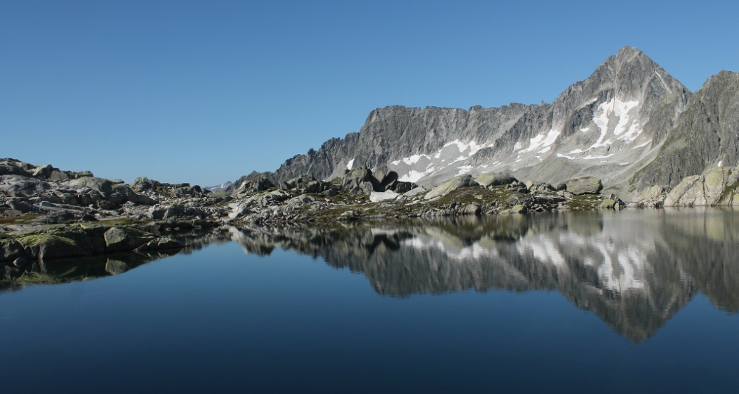 Das Spiegelbild des Piz Nair Das Spiegelbild des Piz Nair