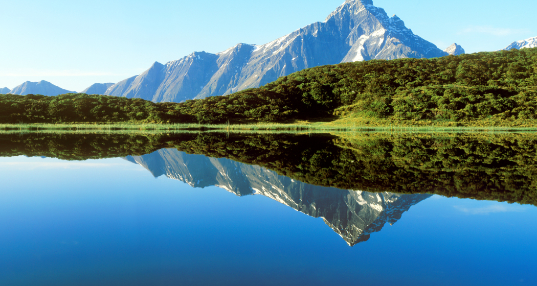 Piz Beverin mit Bischolsee
