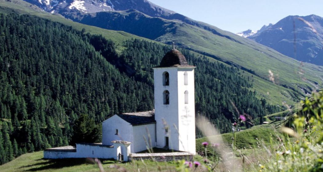 Kirche von Avers-Cresta Kirche von Avers-Cresta