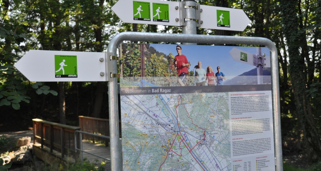 Infopoint beim Freibad Giessenpark