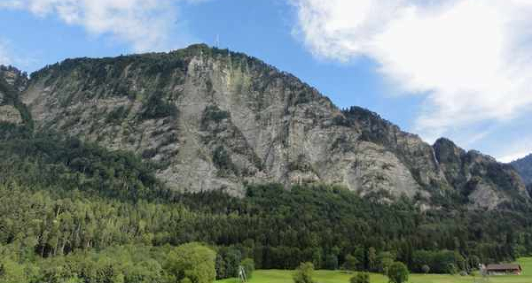 Ziel der Tour: Mittagsplatte Ziel der Tour: Mittagsplatte