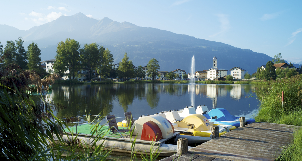 Pedalos Laaxersee Pedalos Laaxersee