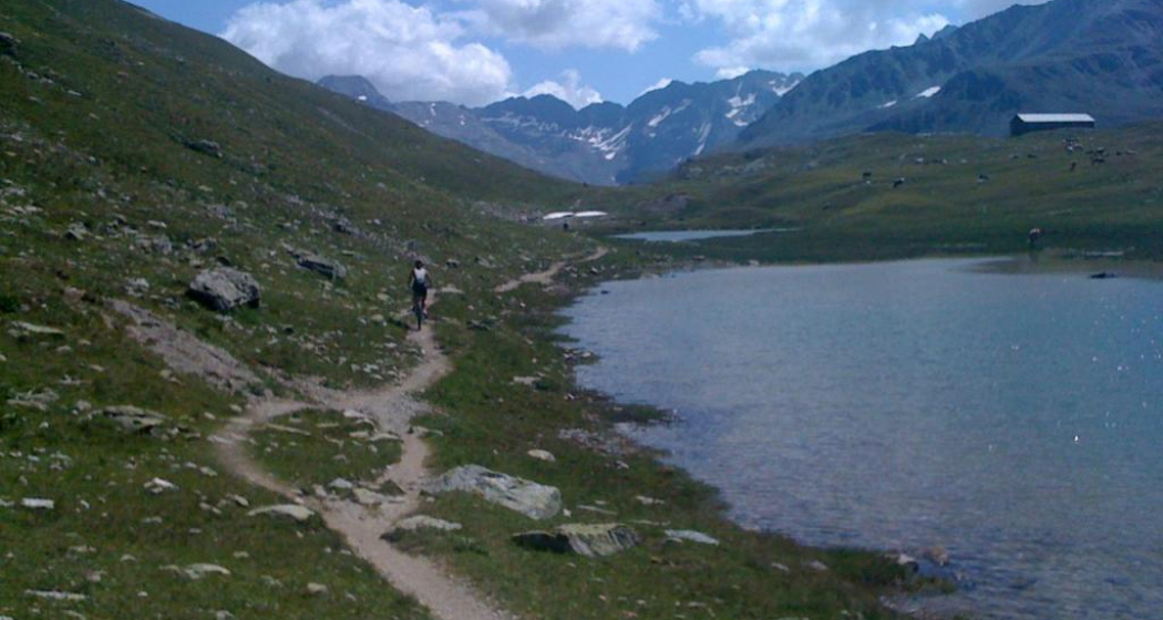 Bergsee bei la Stretta Bergsee bei la Stretta