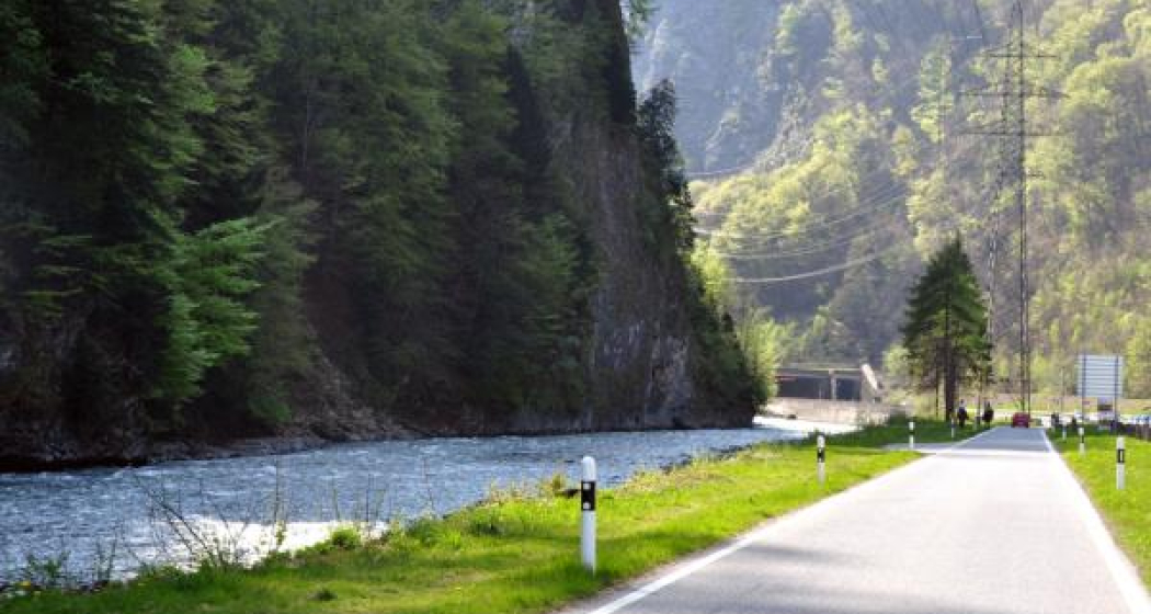 Die Chlus: Ausgang zur Bünder Herrschaft. Die Chlus: Ausgang zur Bünder Herrschaft.