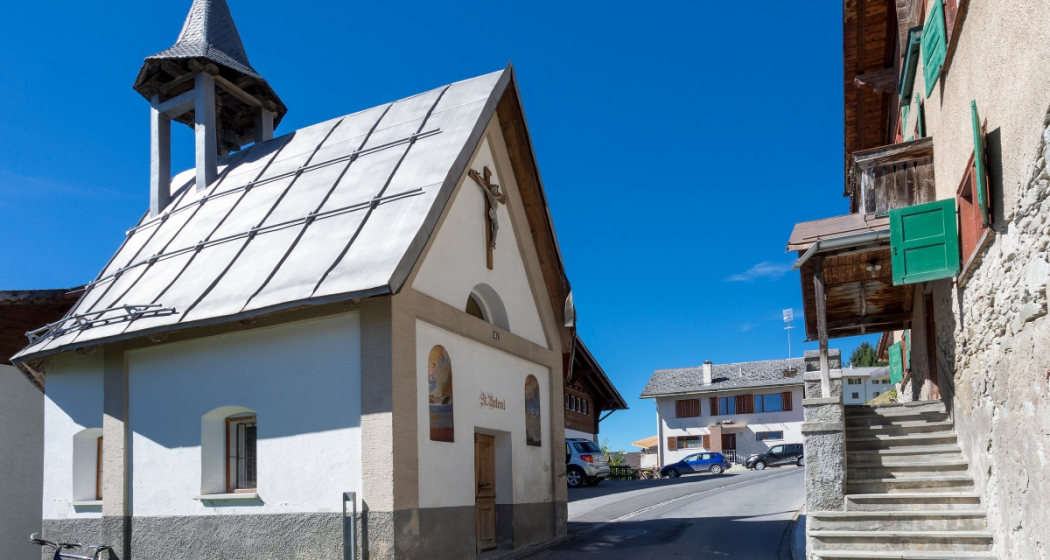Kapelle beim Postplatz Andiast Kapelle beim Postplatz Andiast
