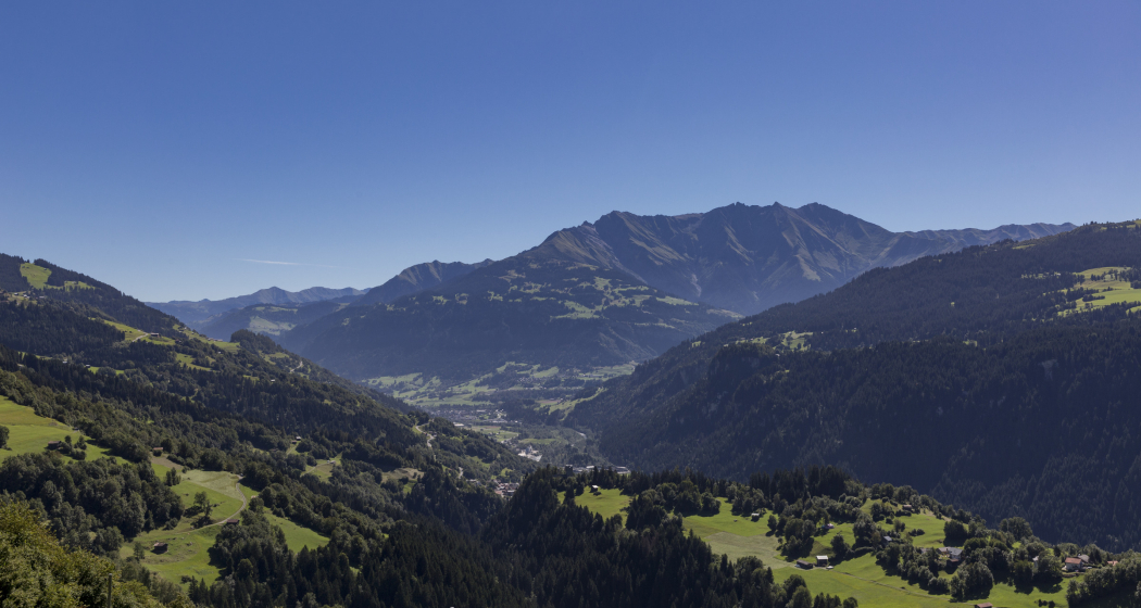 Aussicht oberhalb von Andiast Aussicht oberhalb von Andiast