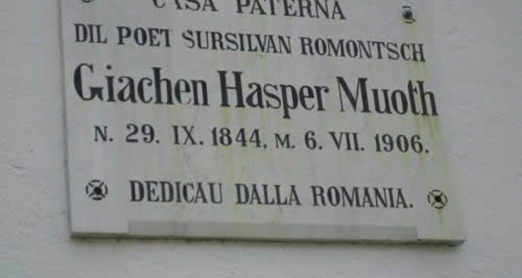 Geburtshaus des Dichters Giacun Hasper Muoth, Brigels (oua_23982466_image) Geburtshaus des Dichters Giacun Hasper Muoth, Brigels (oua_23982466_image)
