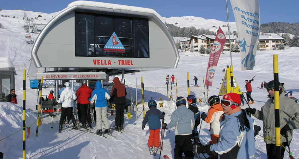 Talstaion Bergbahnen, Vella Talstaion Bergbahnen, Vella