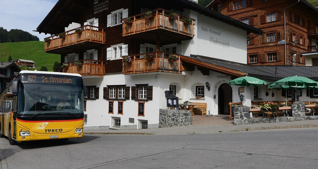 mit dem Postauto gut erreichbar mit dem Postauto gut erreichbar