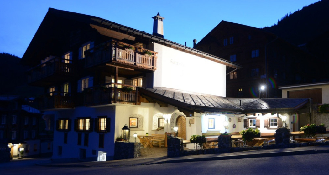 Nachtstimmung Hotel Madrisajoch Nachtstimmung Hotel Madrisajoch
