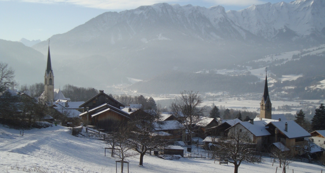 Almens im Winter Almens im Winter