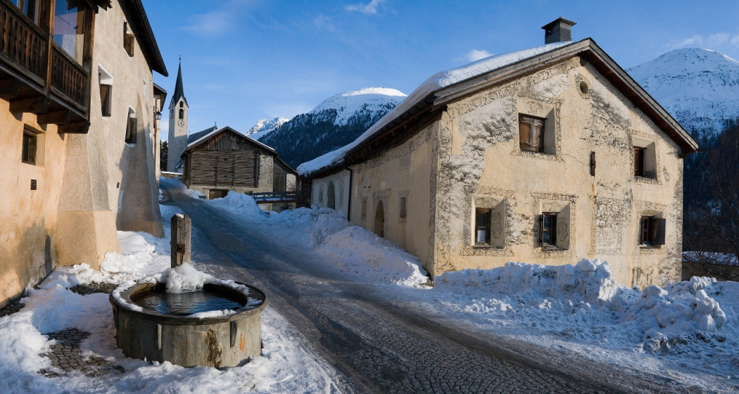 Guarda im Winter