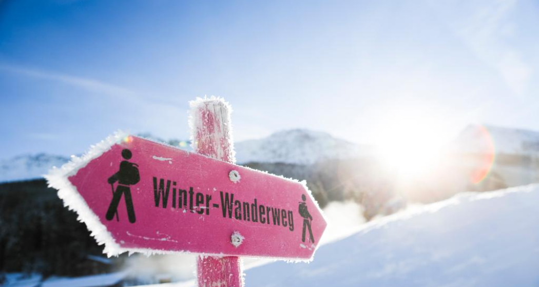 Wegweiser Winterwanderweg Wegweiser Winterwanderweg
