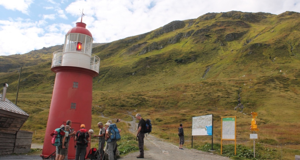 Start beim Leuchtturm Start beim Leuchtturm
