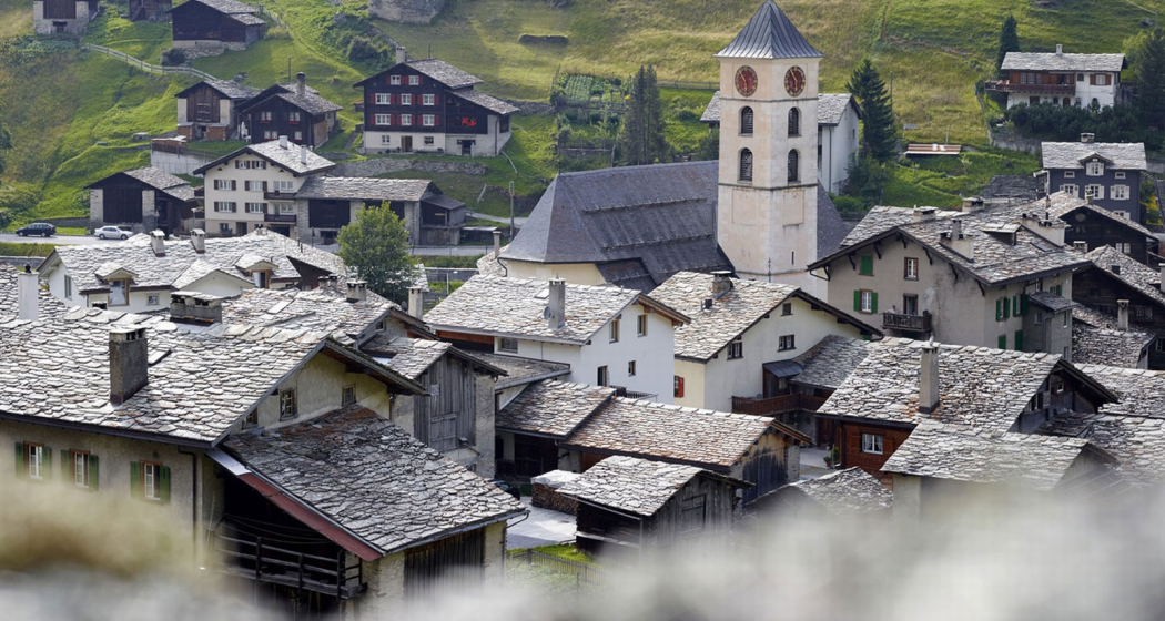 Wakkerdorf Vals im Sommer Wakkerdorf Vals im Sommer