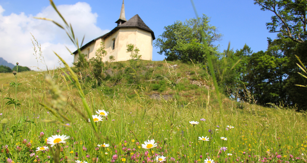 Die St. Georg Kapelle bei Pfäfers. Die St. Georg Kapelle bei Pfäfers.