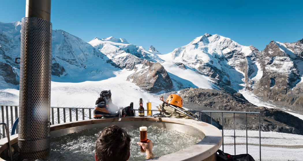 Jacuzzi auf Diavolezza Jacuzzi auf Diavolezza