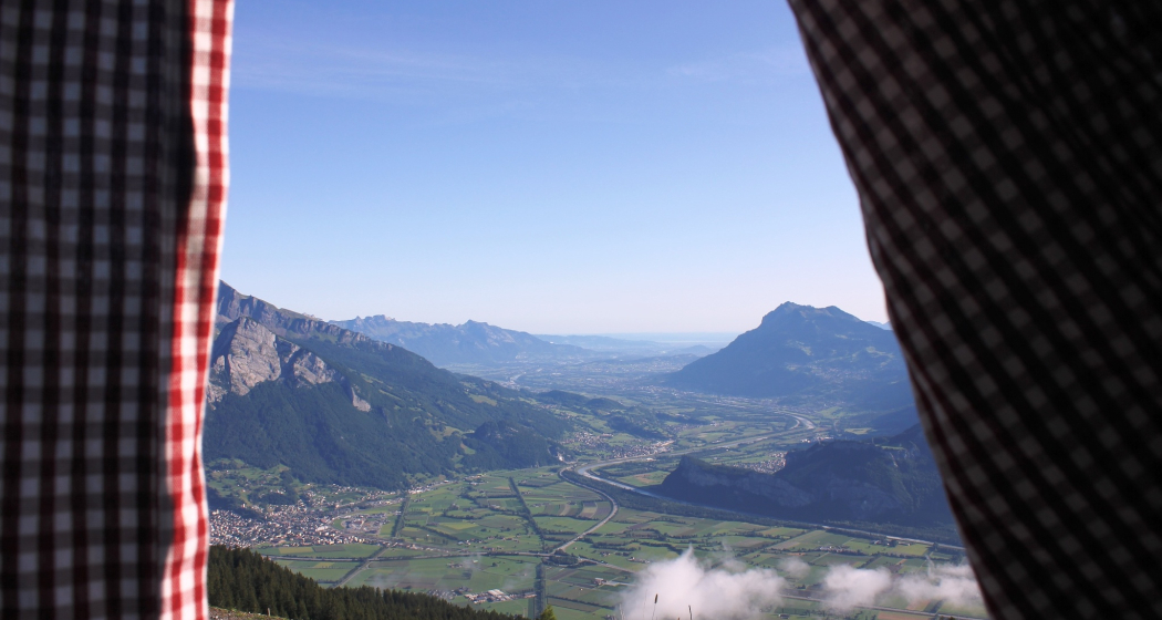 Ausblick vom Edelweiß Weg aus Ausblick vom Edelweiß Weg aus