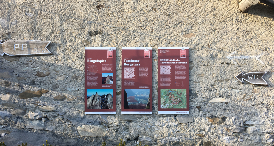 UNESCO-Infotafeln auf dem Kunkelspass UNESCO-Infotafeln auf dem Kunkelspass