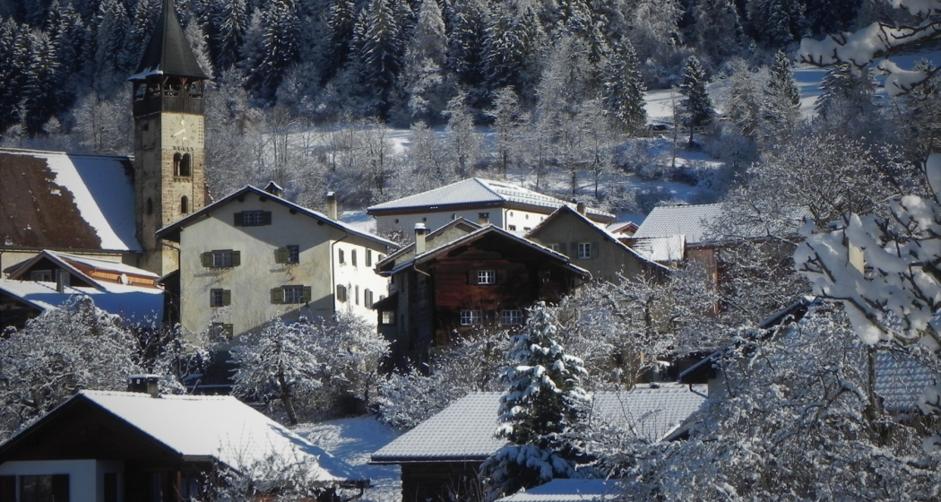 Scharans im Winter Scharans im Winter