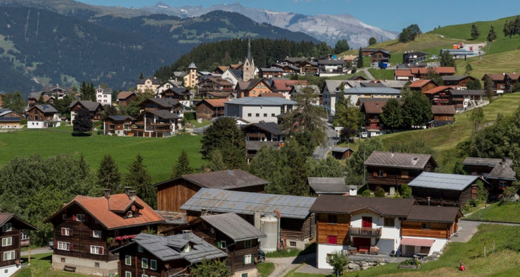 Tobel und Meierhof Obersaxen Tobel und Meierhof Obersaxen