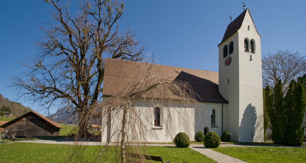 Die Kirche Gretschins Die Kirche Gretschins