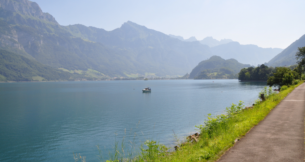 Blick in Richtung Walenstadt