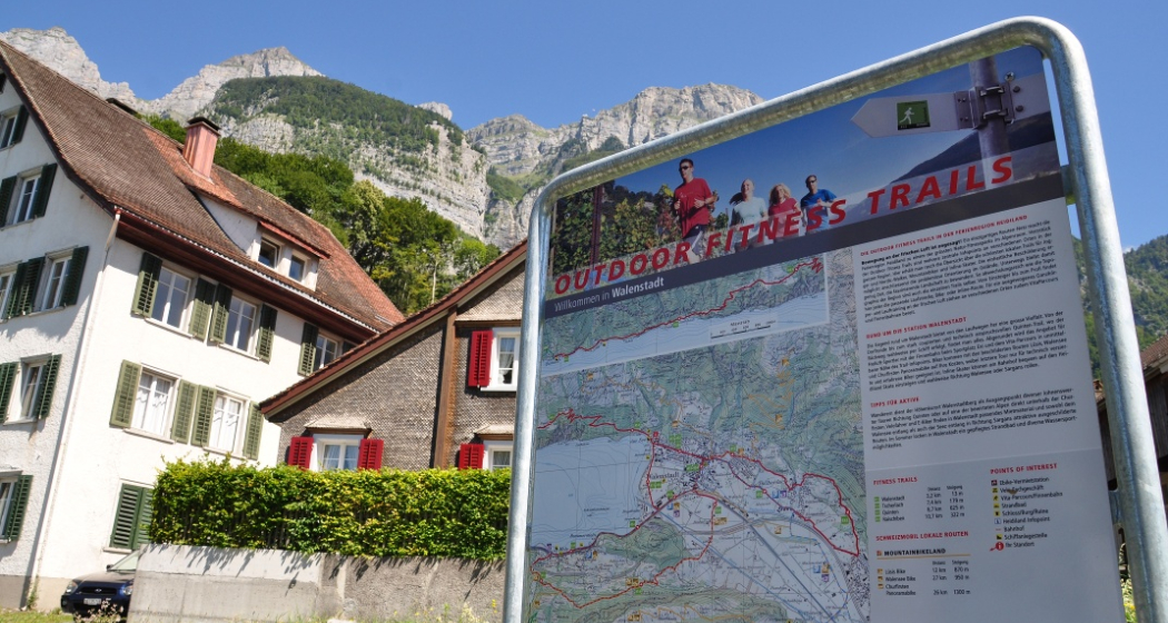 Ausgangspunkt bei der Schifflände Ausgangspunkt bei der Schifflände