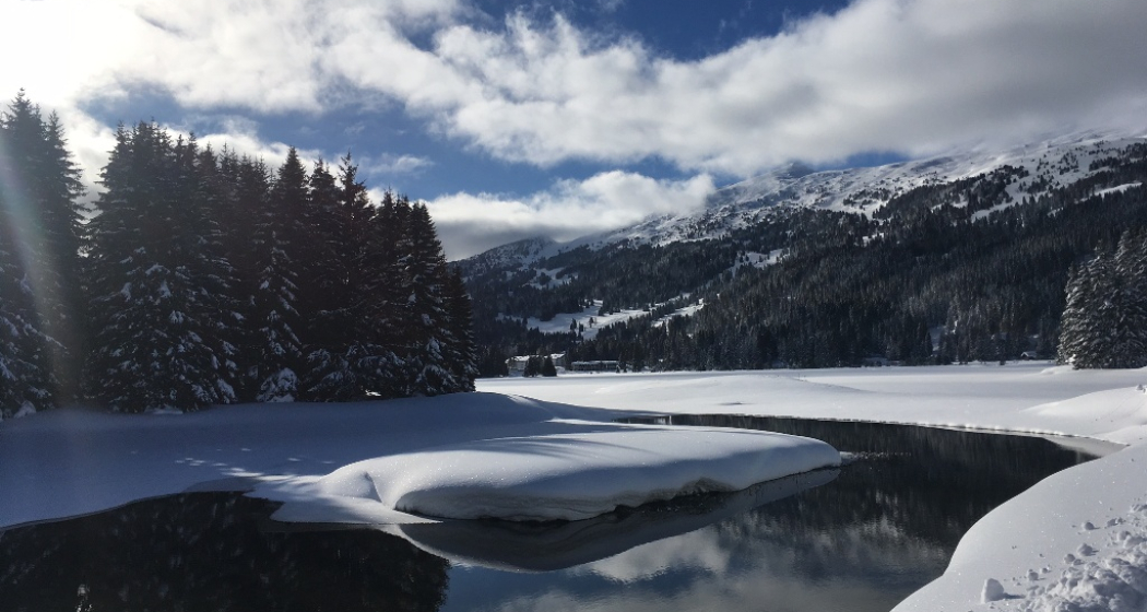 Verschneiter Heidsee Verschneiter Heidsee