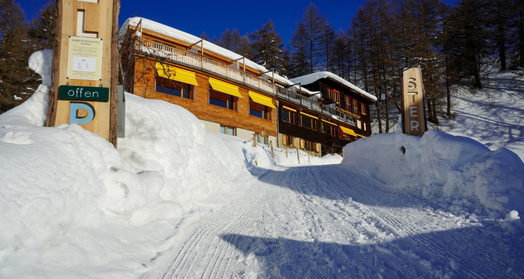 Berghotel Sterna im Winter Berghotel Sterna im Winter