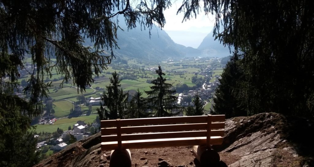 Vista su Poschiavo Vista su Poschiavo