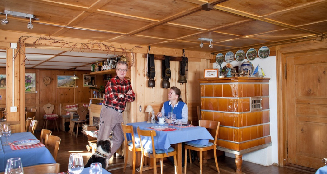 Die charmanten Gastgeber: John und Suzanne