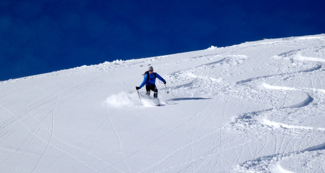Genussvolle Abfahrt vom Hochwang