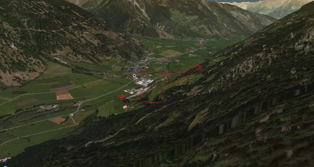 Wanderung in Graubünden: Müstair - Cascada da Pisch - Guad - Müstair