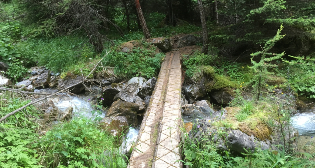 Brücke über den Arpiglia Bach Brücke über den Arpiglia Bach