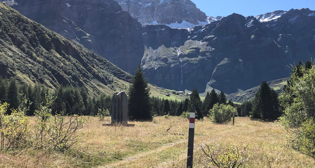 Mit Blick zum Wisshorn Mit Blick zum Wisshorn