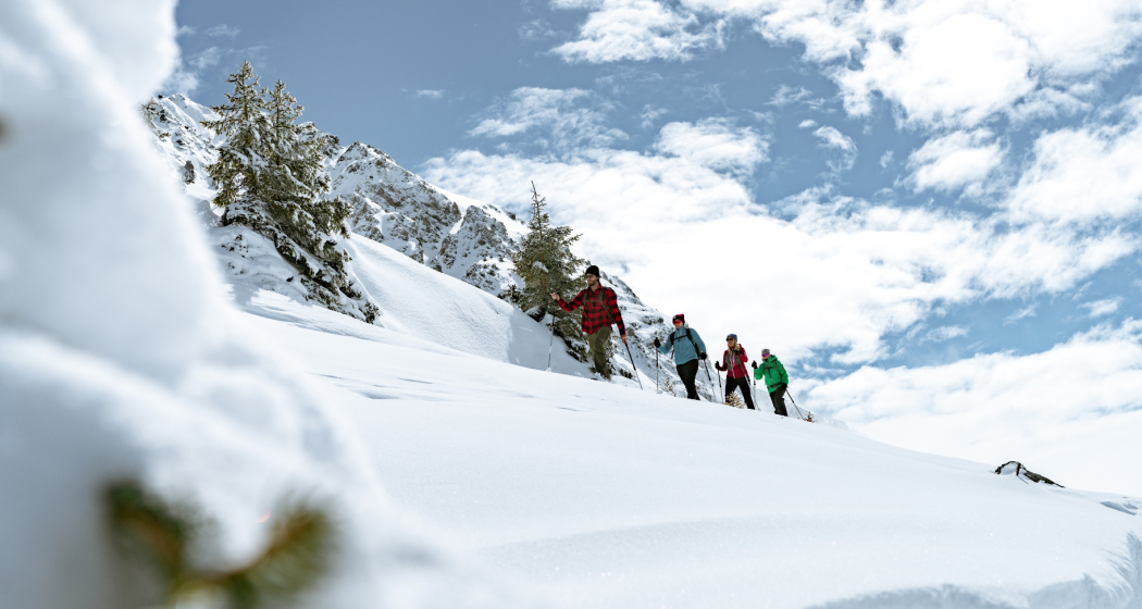 Schneeschuh laufen in Lenzerheide Schneeschuh laufen in Lenzerheide