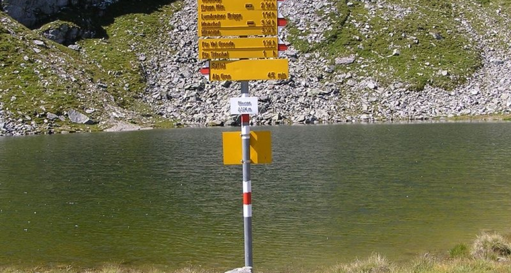 Blausee, Obersaxen Blausee, Obersaxen